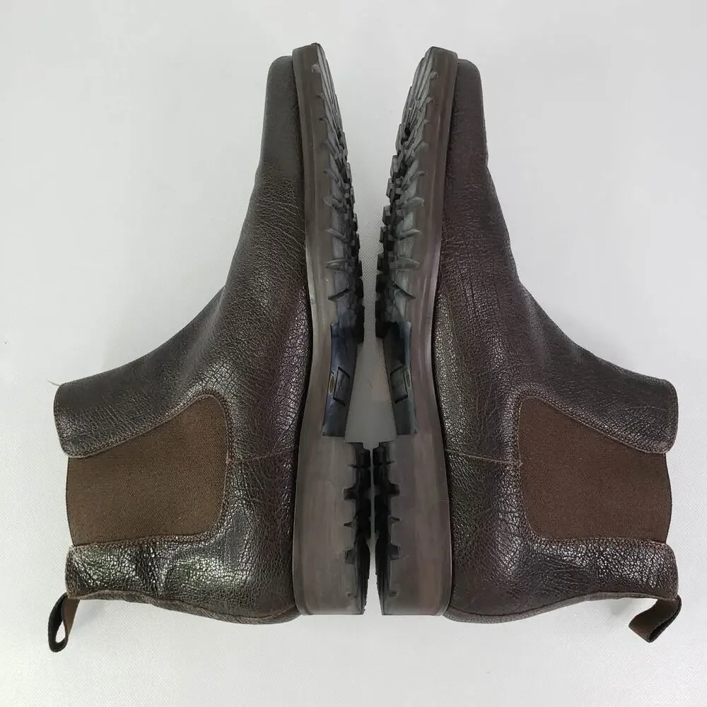Donald Pliner Men’s Dress Boots Size 11 M Brown Leather Going Out Business Party